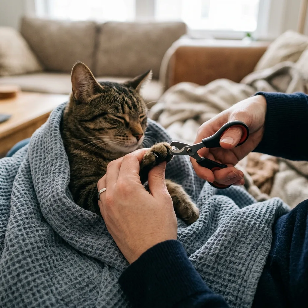 How to Trim Cat Nails Without a Fight (Step by Step)
